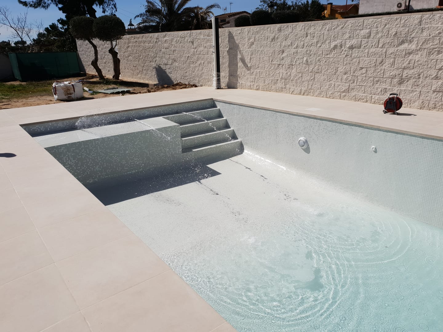 Mantenimiento de piscinas de obra