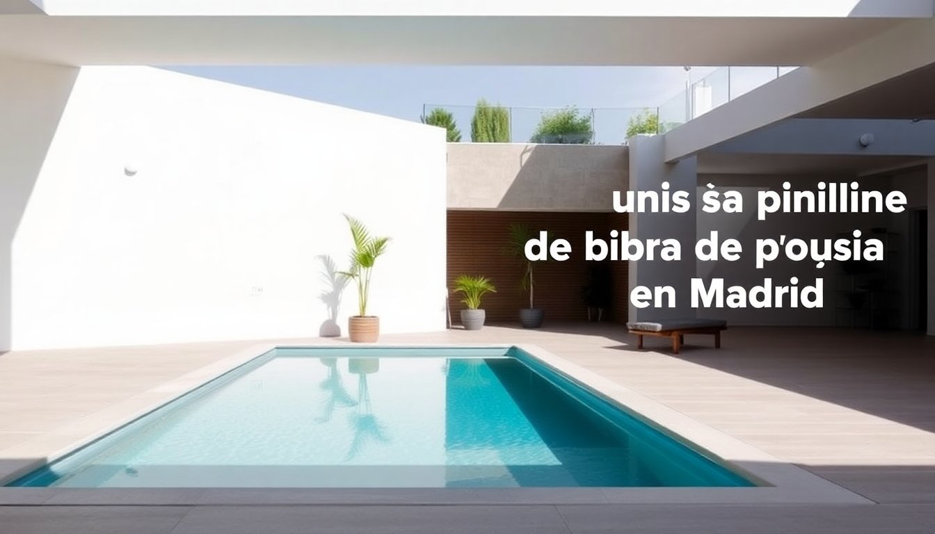 ¿Cuánto cuesta hacer una piscina de obra pequeña en Madrid? Guía de precios 2026 2 ¿Cuánto cuesta hacer una piscina de obra pequeña en Madrid? Guía de precios 2026