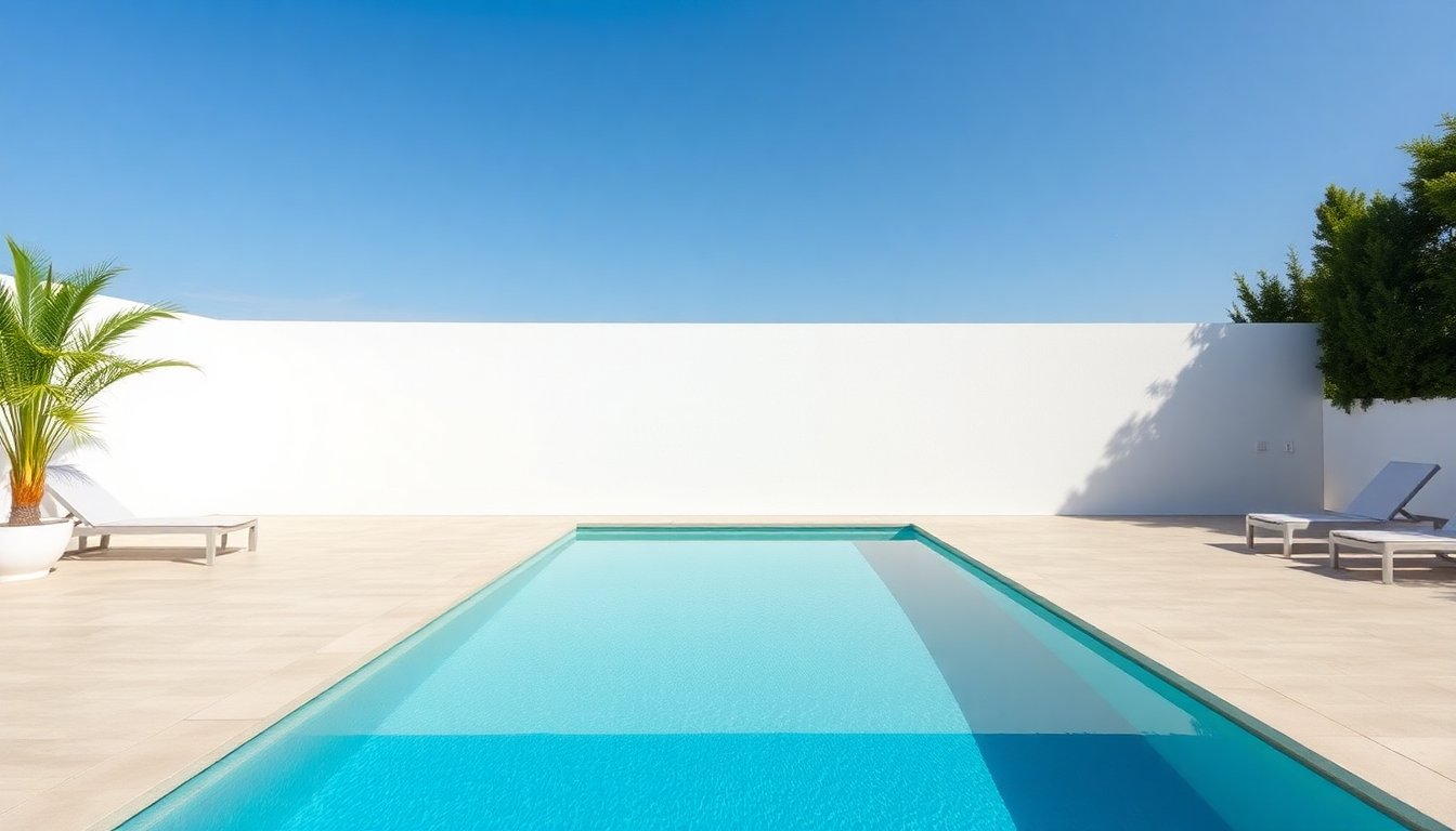 Precio de piscina de obra 4x8 con caseta de filtros en Madrid: presupuesto completo