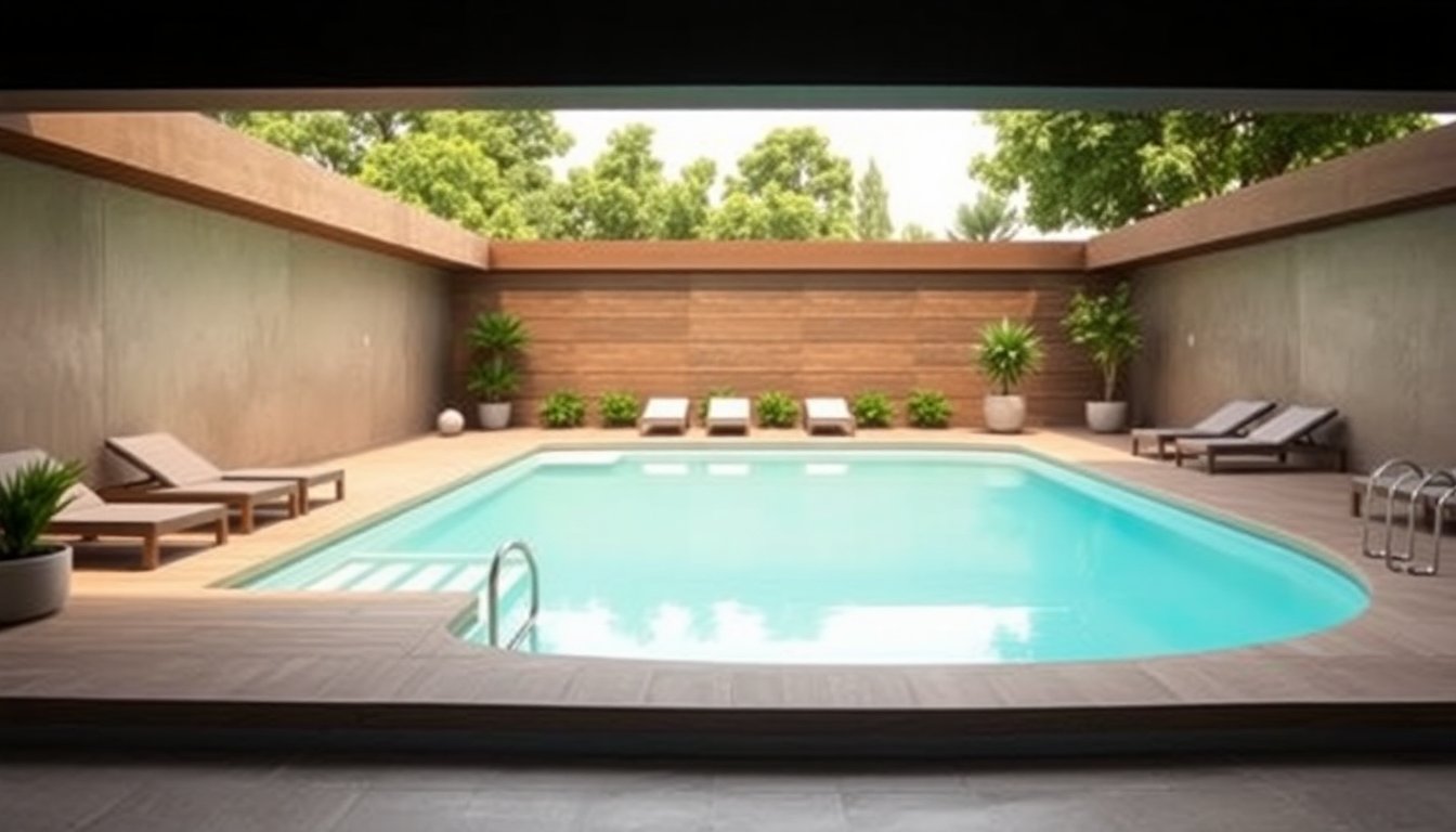 Precio de piscina de obra 12x6 con escaleras romanas y cubierta en Madrid: presupuesto 2026