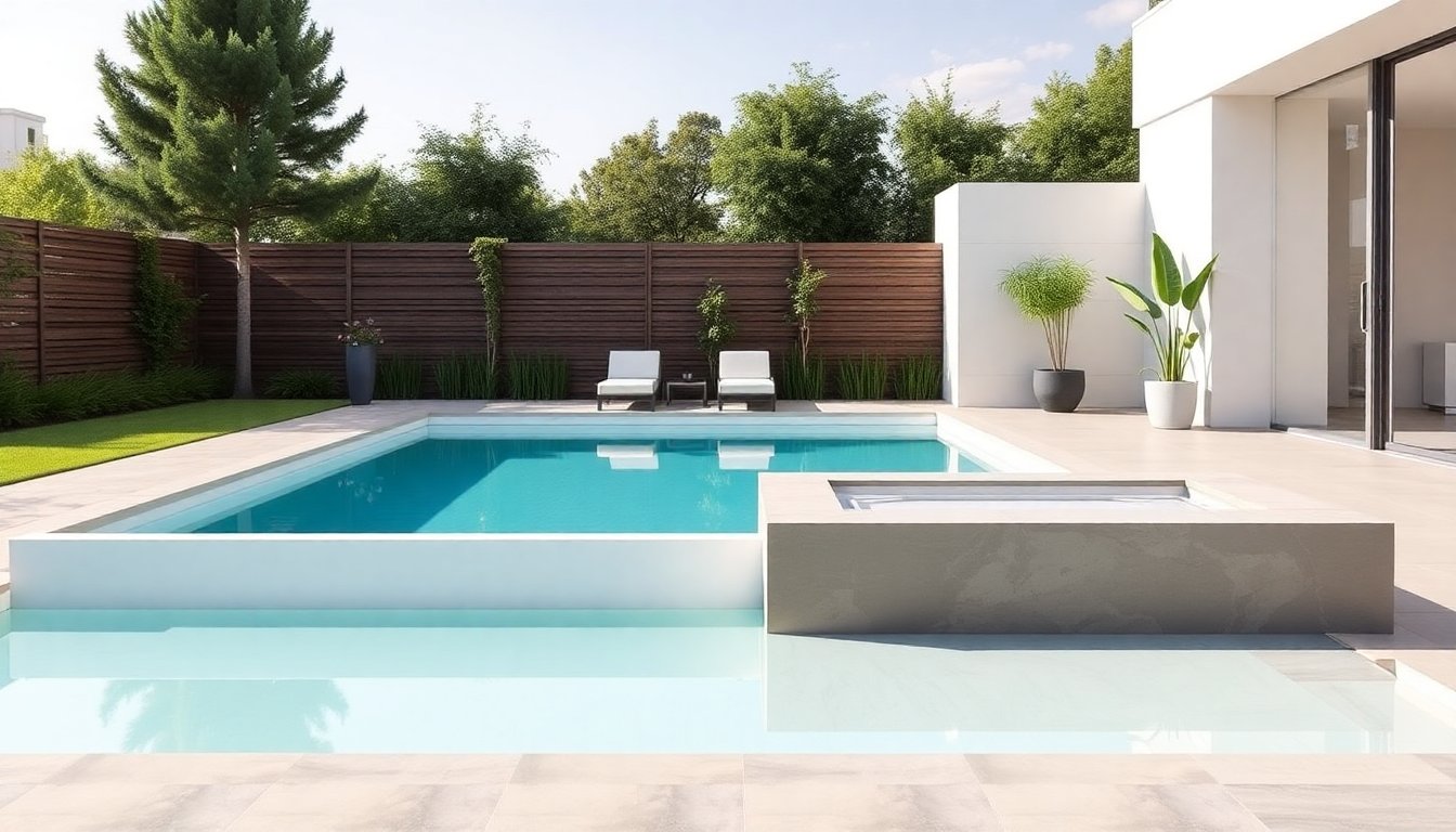 Piscina de obra 5x3 en Madrid: ¿es suficiente para una familia? Diseño y precio