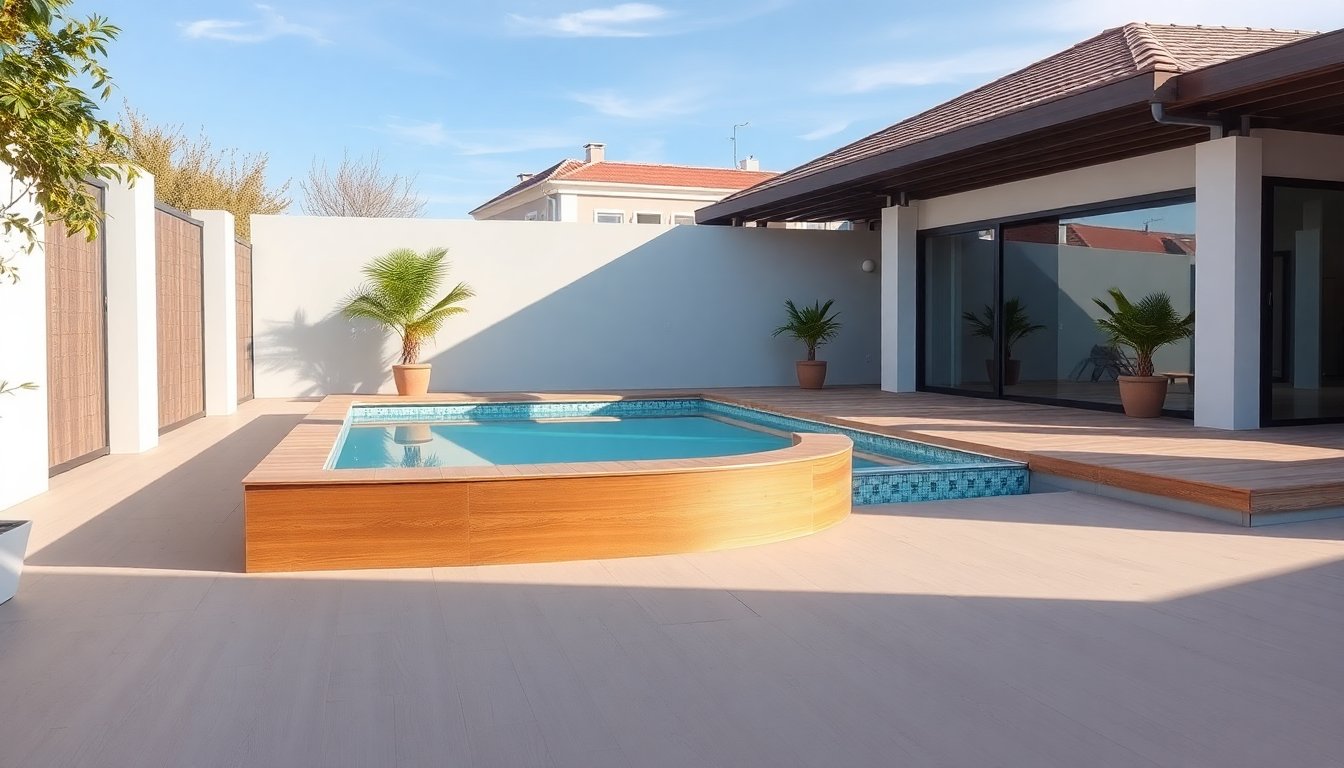 ¿Se puede construir una piscina de obra en invierno en Madrid? Ventajas y consideraciones