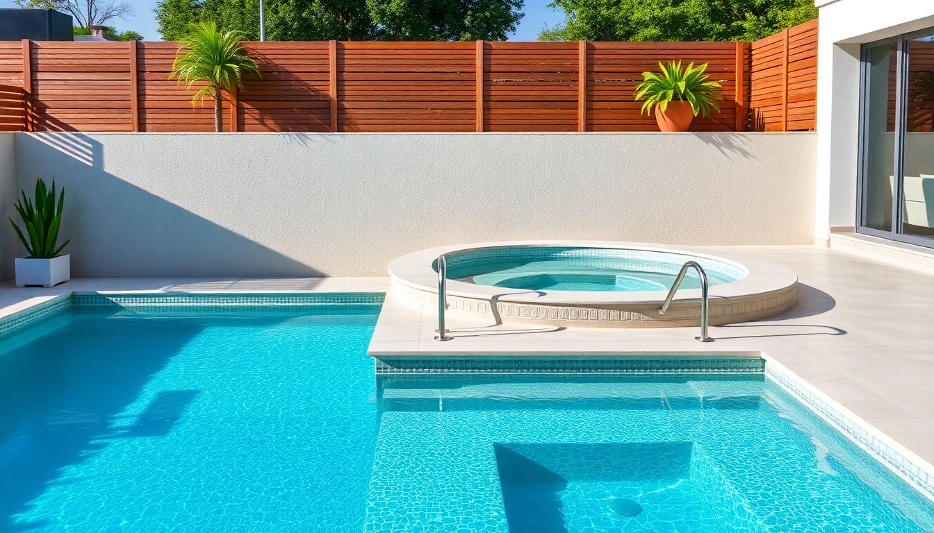 Piscina de obra con jacuzzi integrado en Madrid: diseño, precio y proceso de construcción