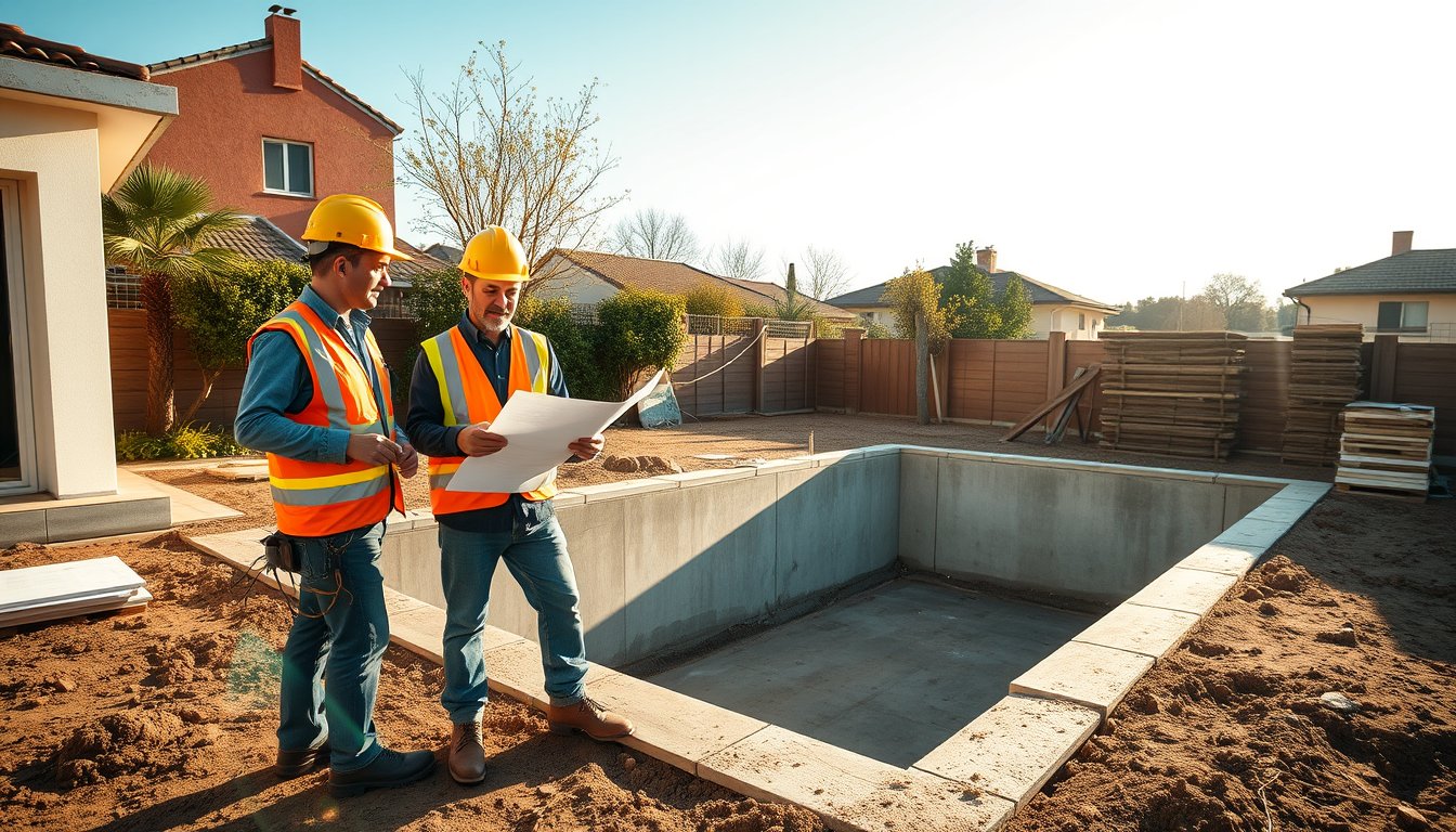 Licencia de obras para piscinas en Madrid: pasos, plazos y documentación necesaria