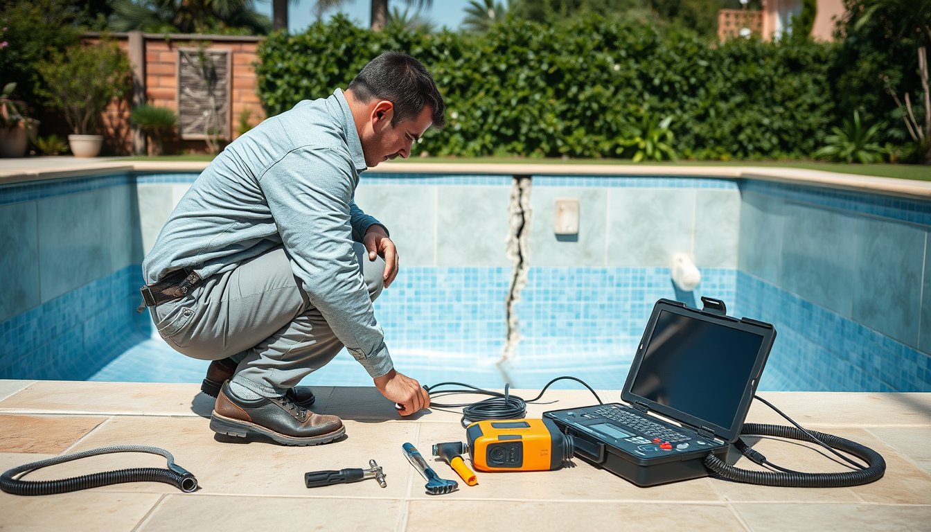Cómo arreglar una piscina de obra en Madrid: guía de reparaciones más comunes